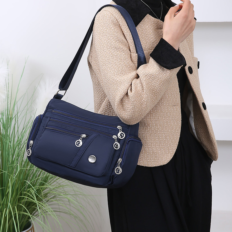 Women's cloth bag shoulder bag waterproof Oxford cloth women's bag canvas cross-body bag mother crossbody bag business bag