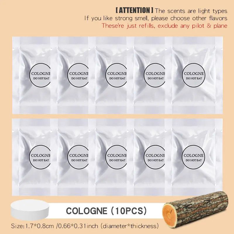 10PCS Cologne