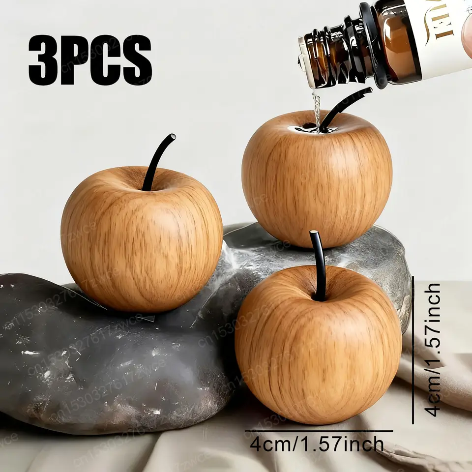 White Apple-3PCS