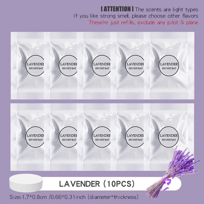 10PCS Lavendar